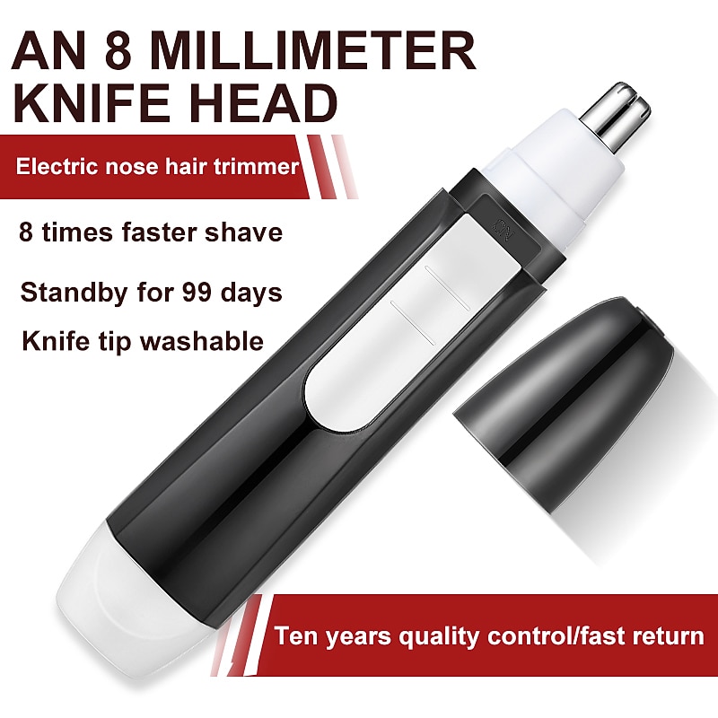 elektrische neushaartrimmer implementeren scheerapparaat clipper mannen vrouwen oor nek wenkbrauw trimmer scheerapparaat man schoon trimeer scheermes remover kit 2025 - $9.99 –P10
