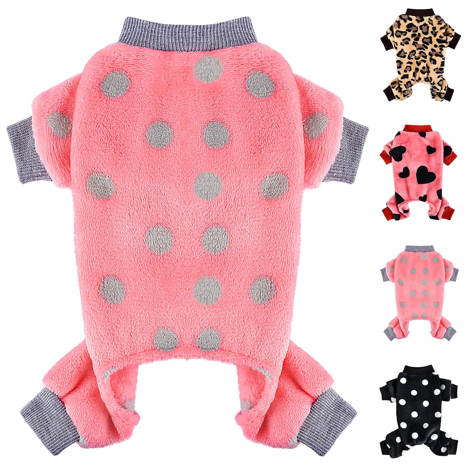 Prodotti per cani Prodotti per gatti Pigiami Di tendenza Informale Inverno Traspirante Morbido Lavabile Comodo Esterno Casual / quotidiano Abbigliamento per cani for Bichon Frise Pomeriana cuccioli del 2026 a $19.99 –P7