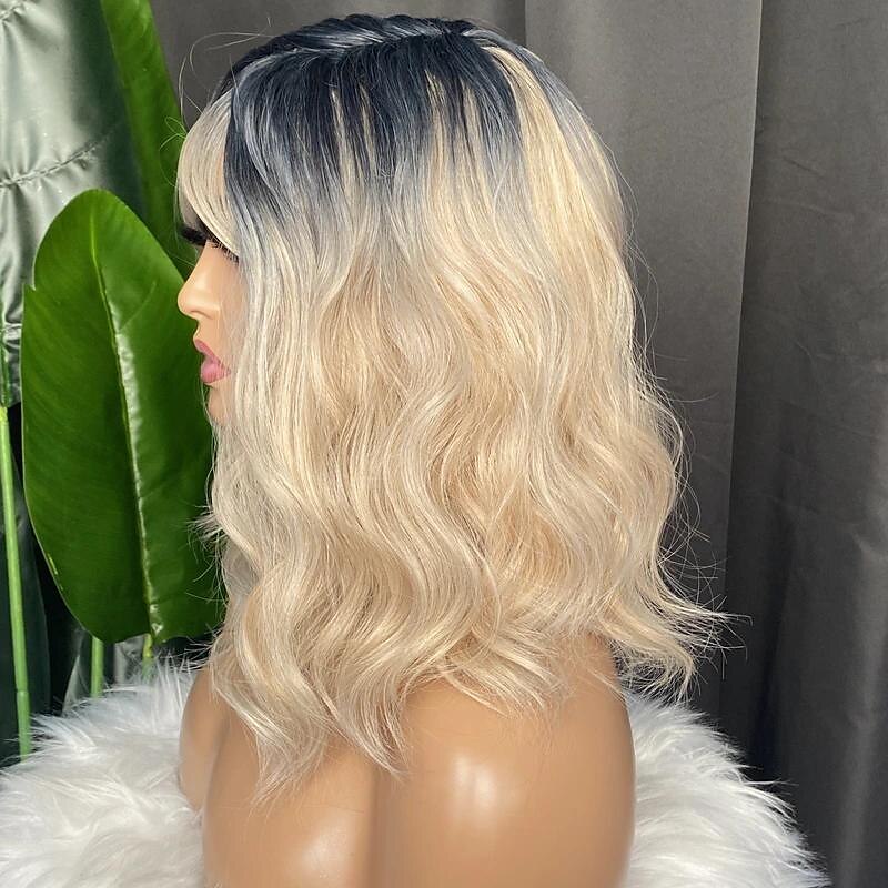 Perruque ample ondulée mixte brune naturelle bouclée, tissage synthétique résistant à la chaleur, perruques complètes pour femmes de 2025 ? $26.99 –P7
