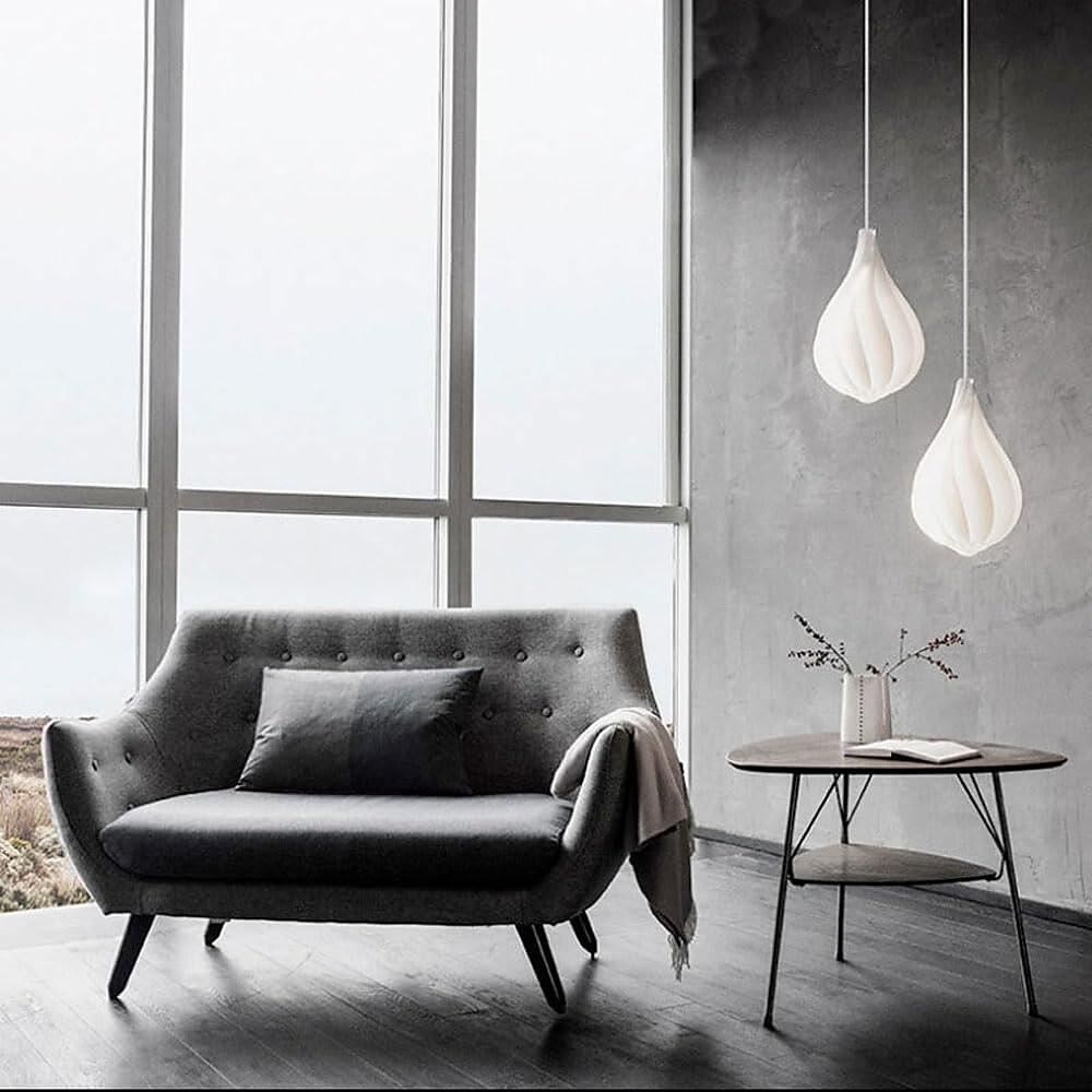 lampada a sospensione a forma di bocciolo danese paralume in acrilico lampada a sospensione lunghezza 20*35 cm/25*42 cm altezza pendente a led può essere utilizzato per cucina isola camera da letto del 2025 a $205.99 –P3