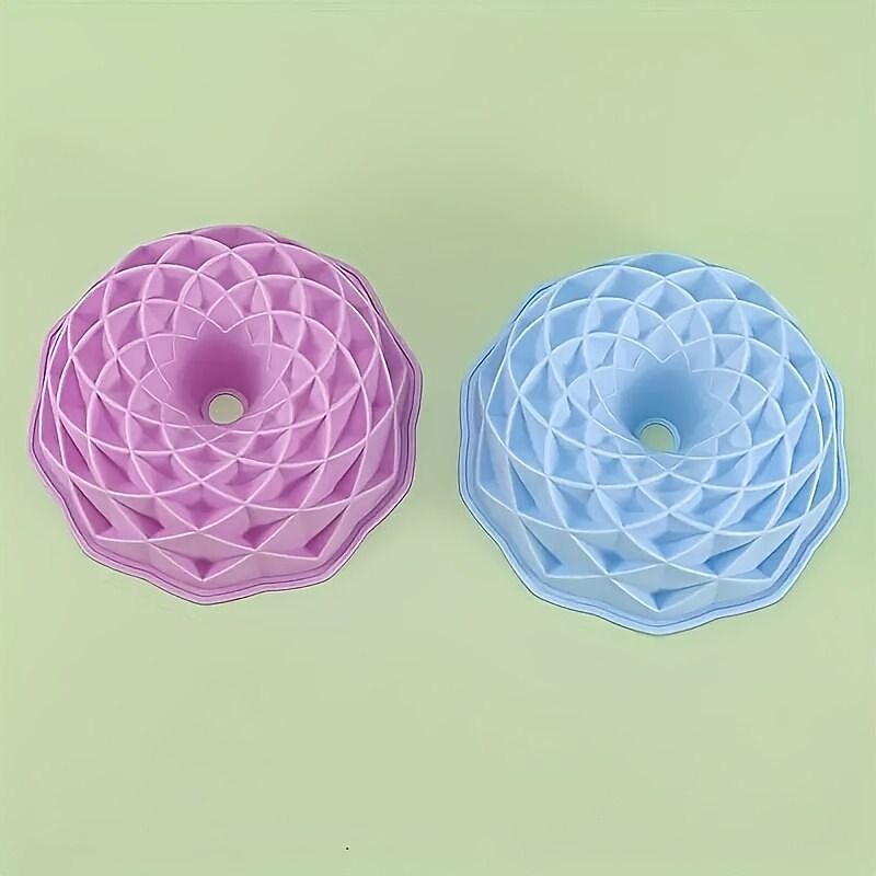 2025年 花の花の形のケーキベーキングパン1個、シリコン3Dモデリング、DIYベーキングケーキ、チョコレート、アイスクリーム、ファッジゼリーやその他の生産、ベーキングツール、キッチンガジェット用品に適しています。  コレクション – $11.99 –P5