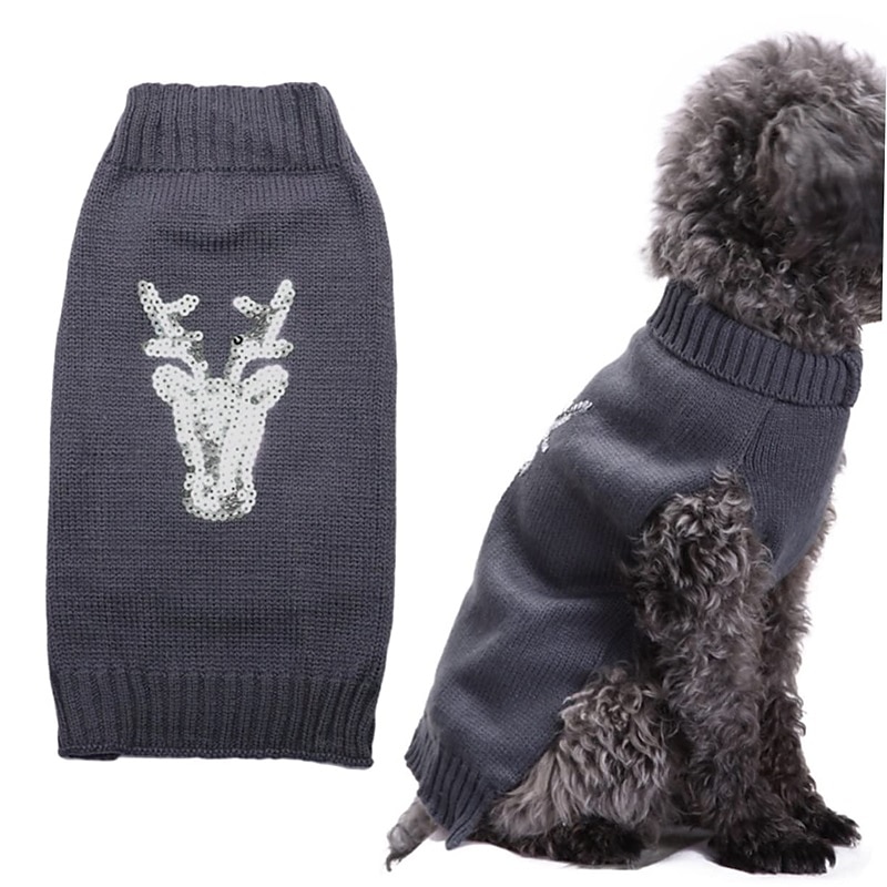 Hund Katze Pullover Jumper Party Lässig Winter Atmungsaktiv Weich Waschbar Bequem Weihnachten Outdoor Alltagstauglich Hundebekleidung for Bichon Frise Zwergspitz Baby Haustier Papillon Klein 2025 - $20.99 –P1