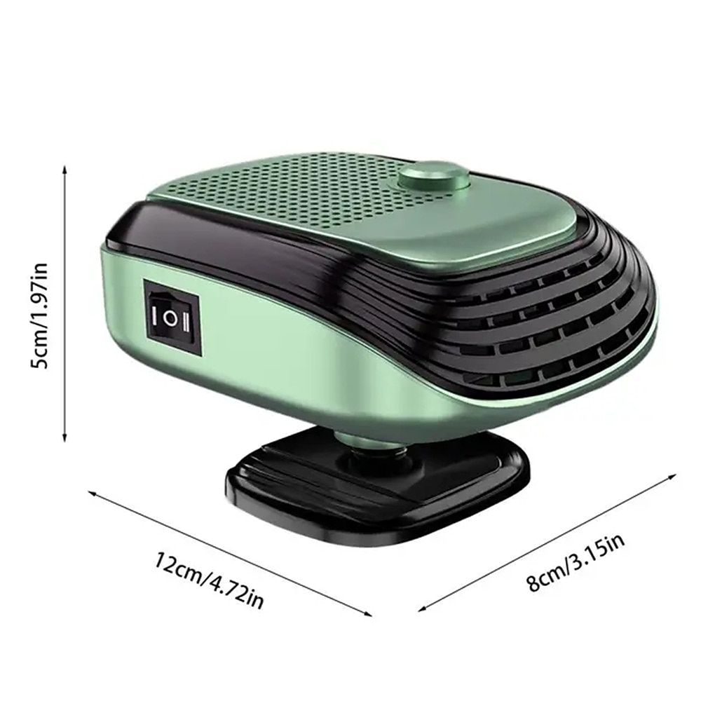 12V/24V Car Heater 2 In 1 Heating Cooling Car Fan Portable Electric Heating Fan Defogger Windshield Defogging Parking Heater 2025 - $26.99 –P8