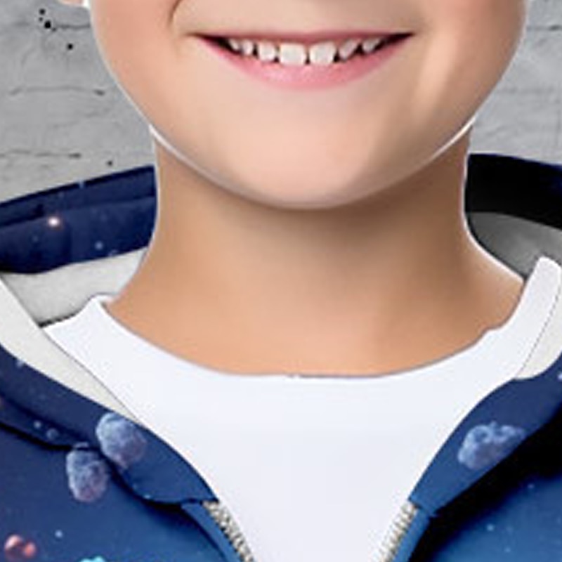 Pojkar 3D Dinosaurie Huvtröja Kappa Ytterkläder Långärmad 3D-tryck Höst Vinter Mode Streetwear Häftig Polyester Barn 3-12 år Blixtlås Huva Utomhus Ledigt Dagligen Normal 2025 - $18.49 –P6