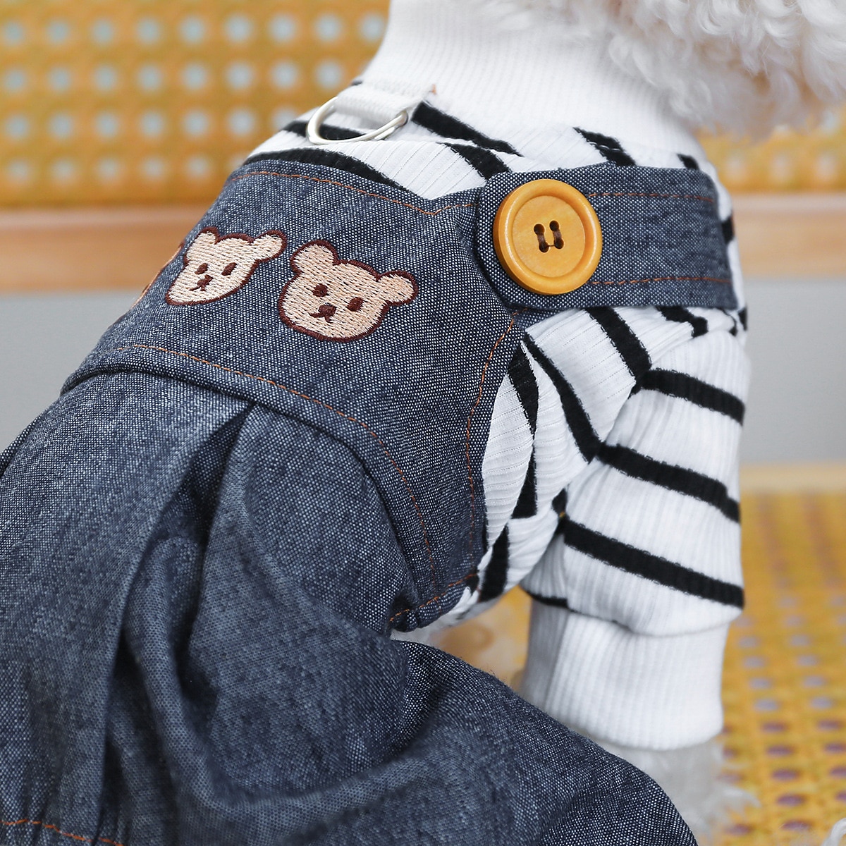 Cachorros Gatos Macacão Moda Casual Inverno Respirável Macio Lavável Confortável Ao ar livre Casual / Diário Roupas para cães for Bichon Frise Pomerânia Animais de Pequeno Porte Borboleta Small de 2025 por $20.99 –P3