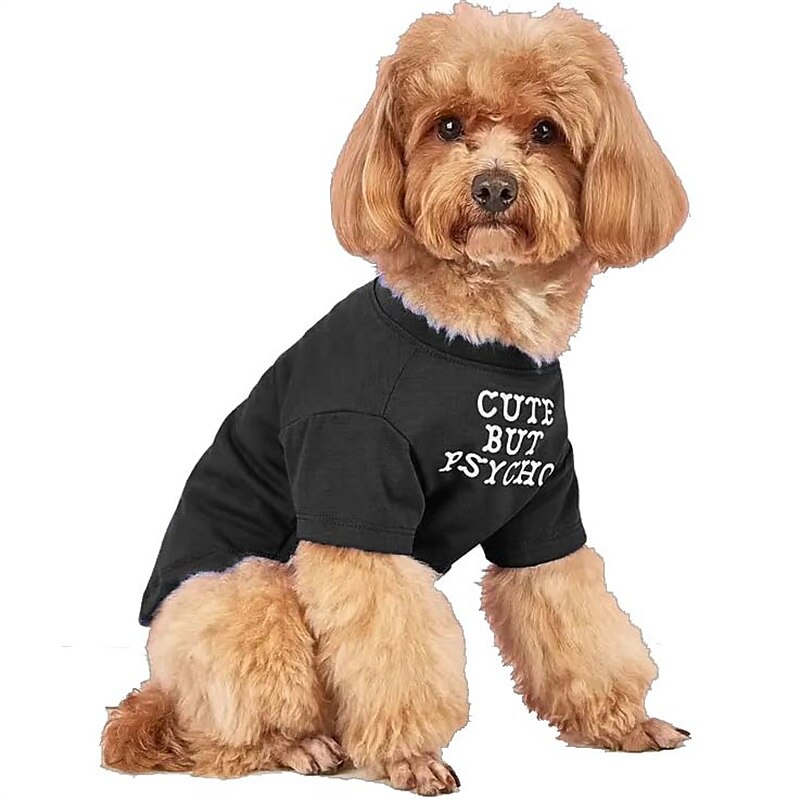 Psy Koty T-shirt Moda Codzienny Zima Oddychający Miękka Zmywalny Wygodny Na zewnątrz Codzienne Ubranka dla psów for Bichon frise Szpic miniaturowy szczeniaków i młodych kotów Motyl Small 2025 - $19.99 –P4
