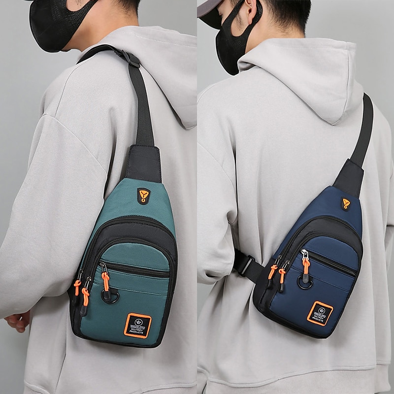 Sac à dos à bandoulière hydrofuge de grande capacité – sac à bandoulière élégant et durable en 4 couleurs pour l'école, le travail ou les activités de plein air de 2025 ? $11.99 –P2