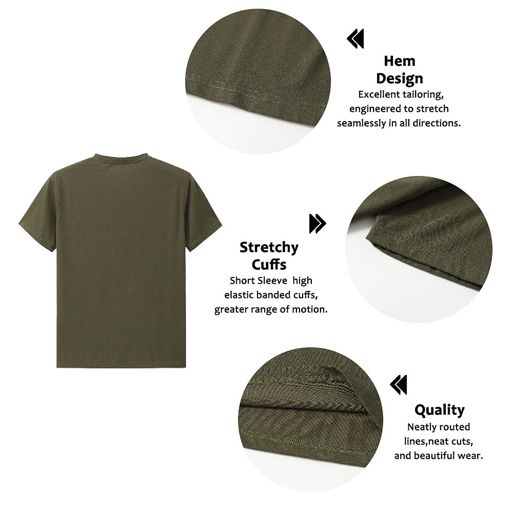 Herr Bokstav Grafiska tryck T-shirt Grafiska utslagsplatser 100 % bomull Kortärmad Grafisk Skjorta Heather Grey Svart Himmelsblå Bekväm t-shirt Utomhus Gata Modedesignerkläder 2025 - $15.99 –P2