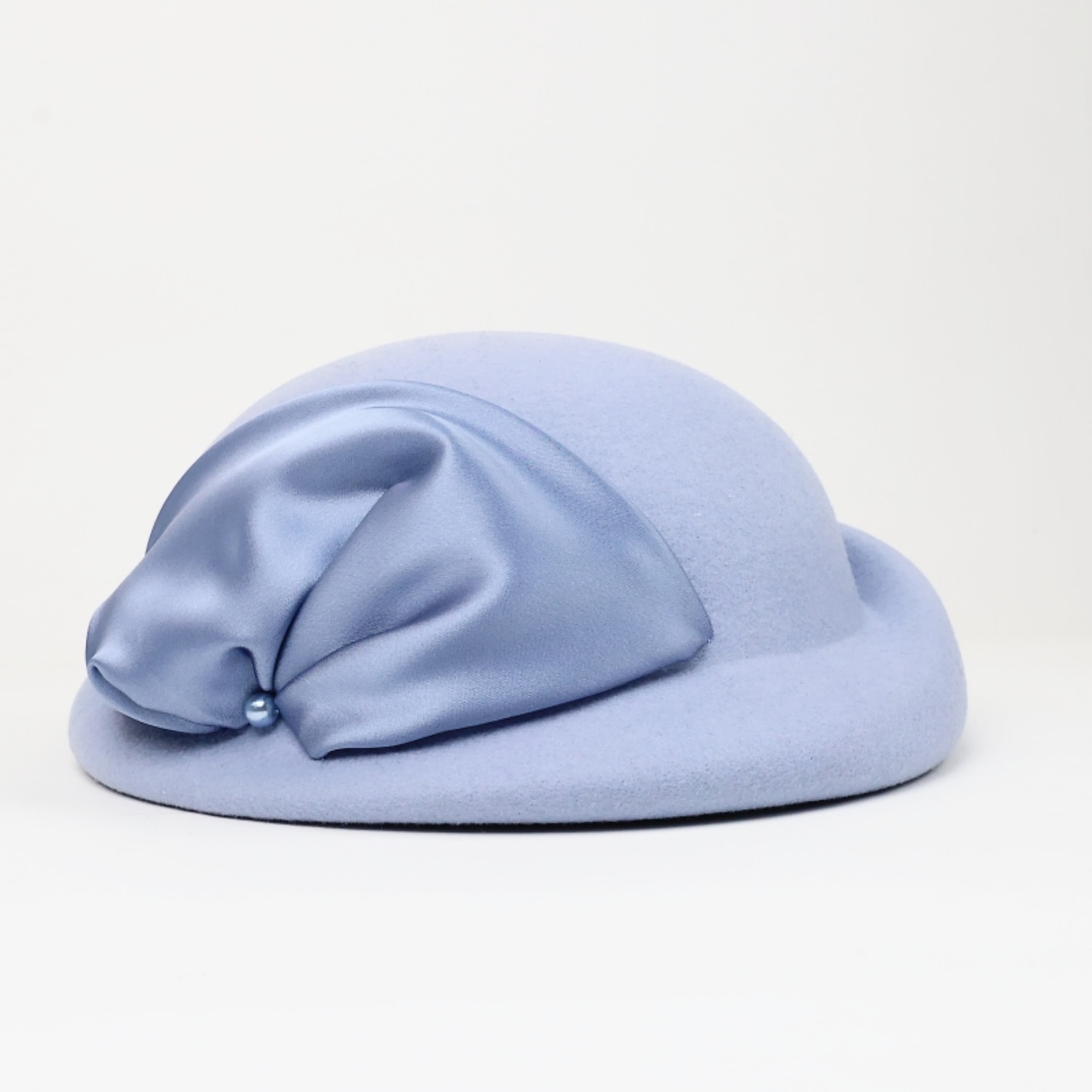 Chapéus de lã 100% elegantes com cor pura 1 peça ocasião especial/festa/cabeça de noite de 2025 por $54.99 –P10