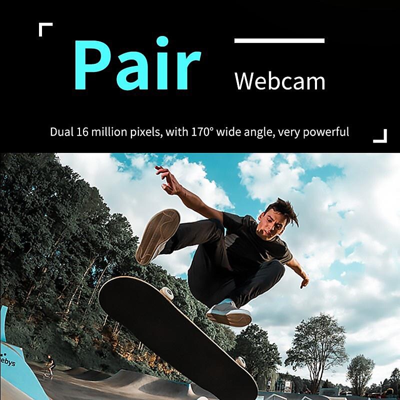 4K Dual-Lens WiFi Mini Camera - Binnen Smart Home Beveiligingscamera met Infrarood Nachtzicht Bewegingsdetectie HD Videorecorder 2025 - $44.99 –P6