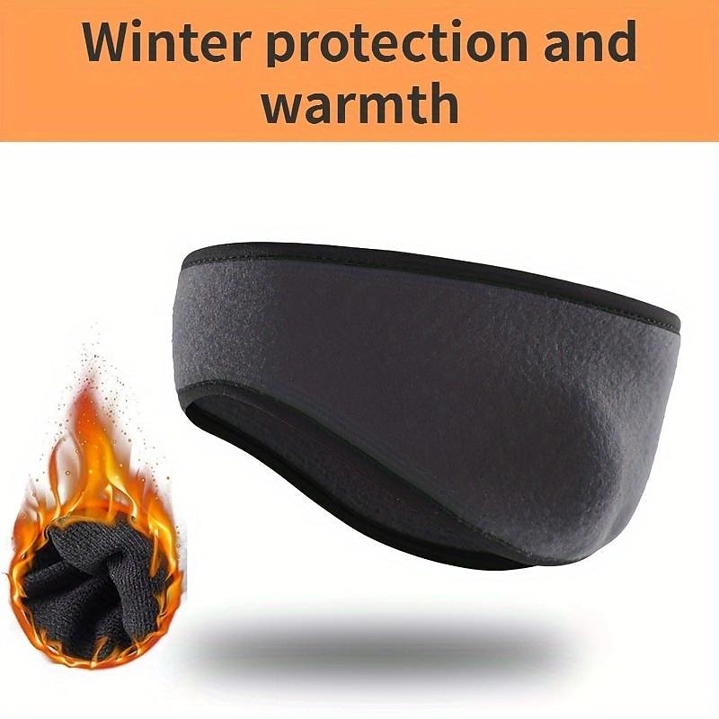 χειμωνιάτικο φλις θερμαντικό κεφαλόδεσμο αυτιών, κρύος καιρός θερμαντήρες αυτιών κεφαλόδεσμος, κεφαλόδεσμος διατήρησης ζεστού αυτιού για ποδηλασία τρεξίματος σκι 2026 - $9.99 –P5