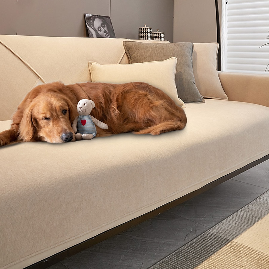 Housses de canapé housse de canapé sectionnelle pour chiens animaux de compagnie, housse de coussin de canapé tapis de serviette, protecteur de meubles anti-rayures pour causeuse, fauteuil (non vendu de 2025 ? $26.99 –P12