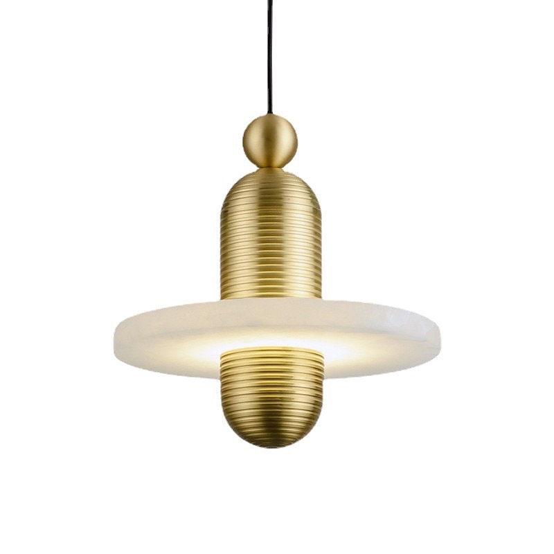 2-Light 18 cm Σχεδίαση φανάρι Κρεμαστά Φωτιστικά Μέταλλο Μάρμαρο Γαλβανισμένο Μοντέρνα 110-120 V 220-240 V 2026 - $279.99 –P2