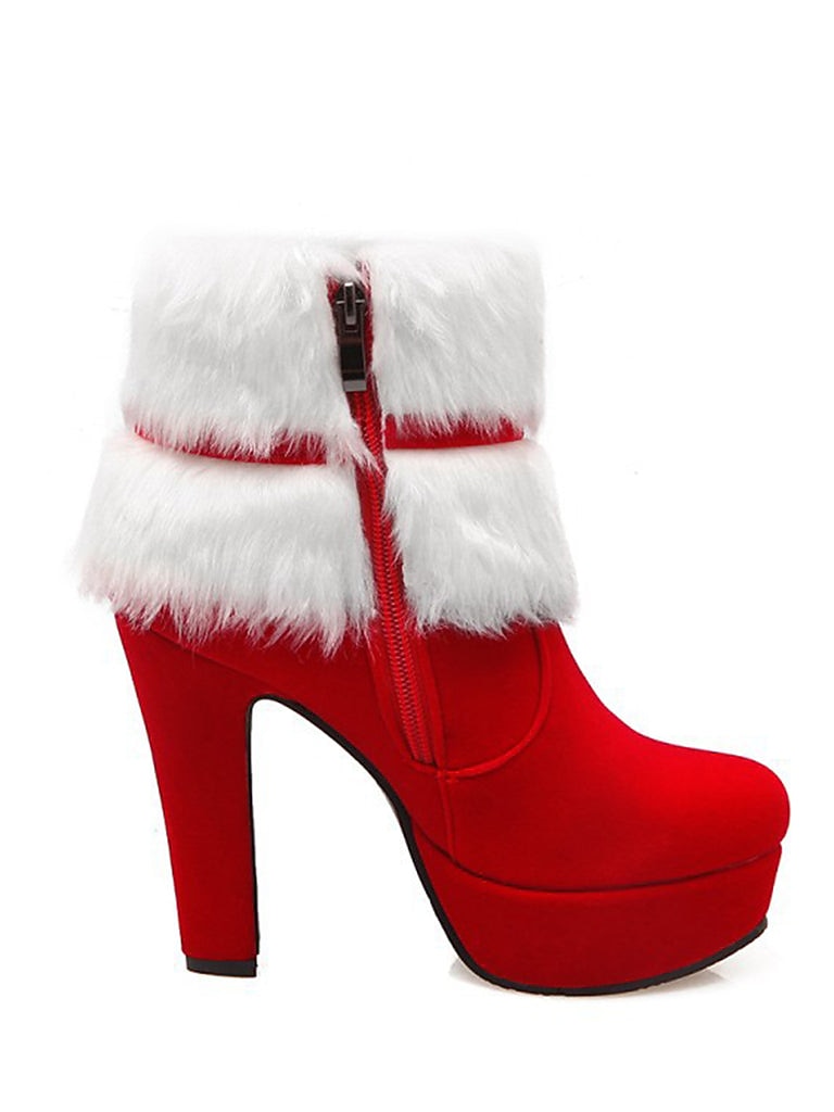 Botas Mujer Navidad Nochebuena Vintage Zapatos 2025 - $46.99 –P7