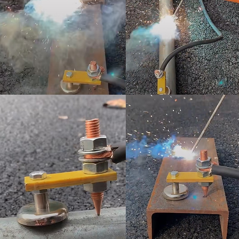 Welding Magnet Head Magnetic Welding Fix Ground Clamp Strong Magnetic Welding Support For Electric Welding Ground Tools Hot! 2025 - $7.99 –P6