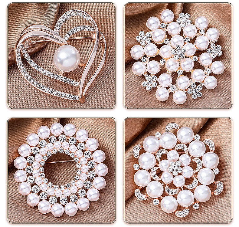 Elegante Retro Vintage Anos 50 Broche O Grande Gatsby Convidado do casamento Fantasia Mulheres Casamento Convidado do casamento Recepção de Casamento Adulto Broche de 2026 por $15.99 –P2