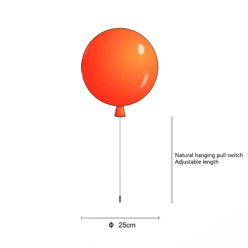LED Wall Lamps Balloon Design Minimalism Wall Sconces Modern Contemporary Style Living Room Bedroom Dining Room Metal Wall Light 2026 - $149.99 –P9