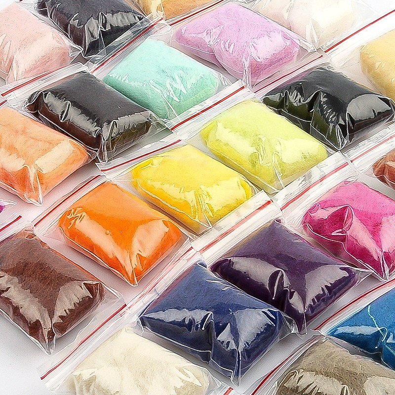36 Color 3-gram Colored Wool Strip Diy Poke Le Wool Felt Set Needle Felting Kit Beginner, Complete Arts and Crafts for Adults Women,Hobby Kit with Felting Supplies, Felting Needles, Wool and Tools, Adult Craft Kits 2025 - $33.99 –P2