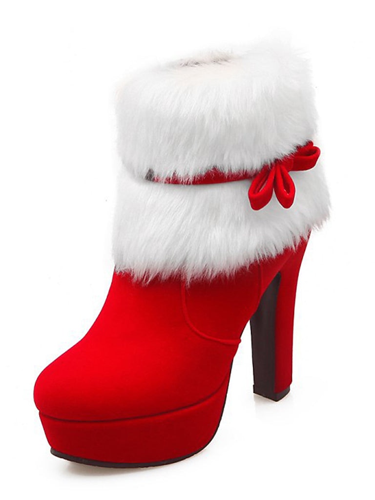 Botas Mujer Navidad Nochebuena Vintage Zapatos 2025 - $46.99 –P4