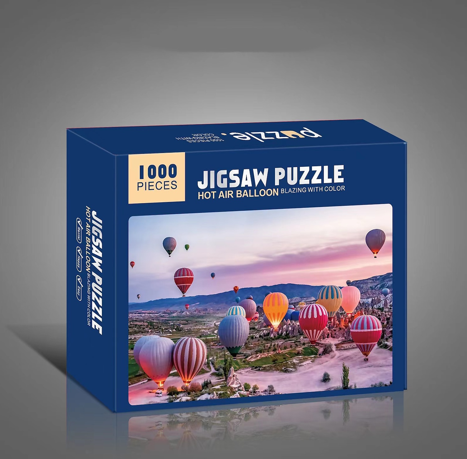 creativo 1000 pezzi di carta bianca piatta carta addensata puzzle circolare luna amore mare puzzle giocattolo per adulti del 2025 a $31.99 –P11