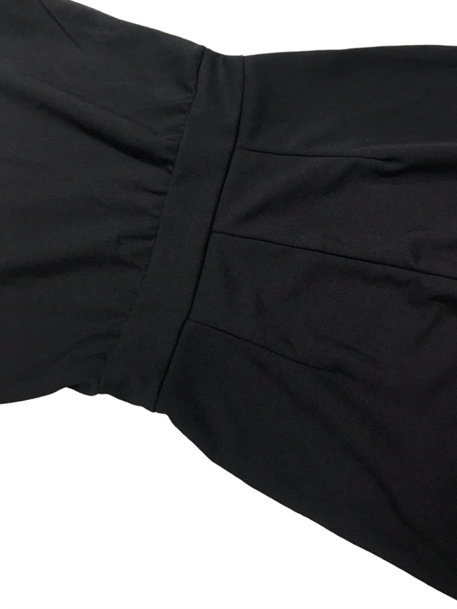 Női Szabályos Jumpsuitek Elegáns Tömör szín Hosszú ujj Terített nyak Fűzős Magas derék Munka Utca Normál Fekete Sárgabarack Ősz 2025 - GBP £41.54 –P11