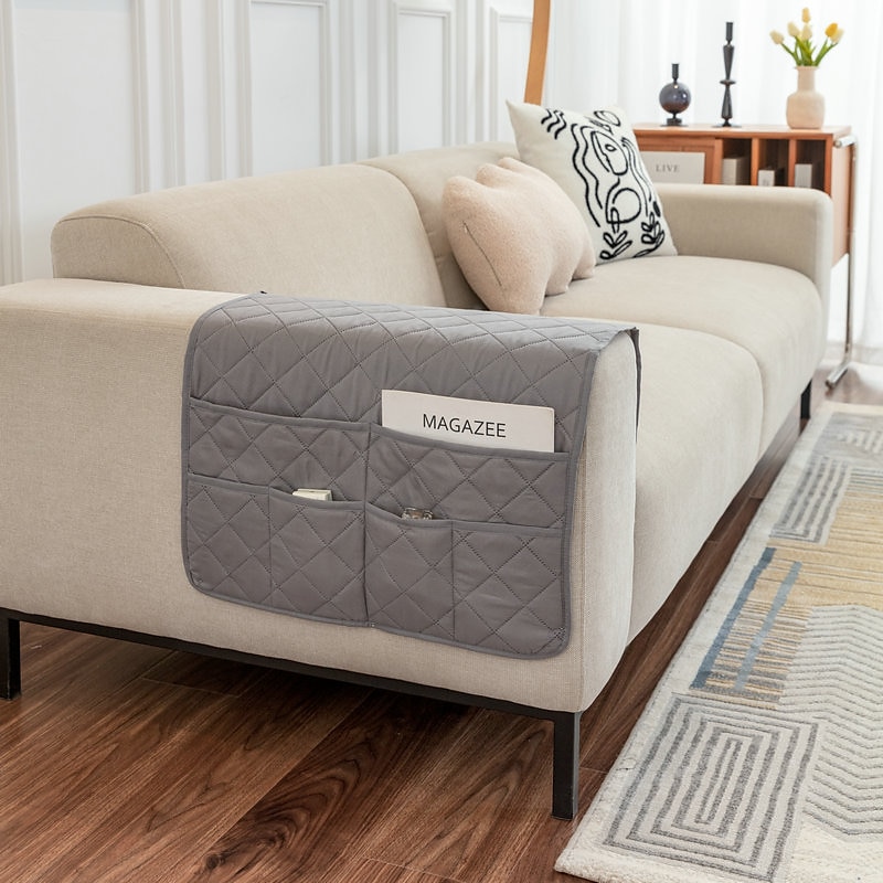 1 Pcs Armrest Covers for Chairs and Sofas Couch Arm Covers for Sofa Armrest Covers with Side Pocket Anti-Slip Furniture Protector Washable Armrest Slipcovers 2025 - $13.49 –P10