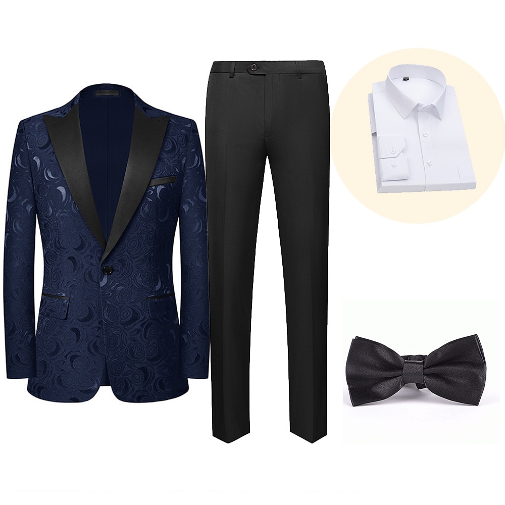 Retro Vintage Roaring 20s 1920s Outfits Suits & Blazers The Great Gatsby Gentleman Men's Masquerade Party Party & Evening Bachelorette Party Adults' Coat Blouse Pants 2025 - $133.99 –P2