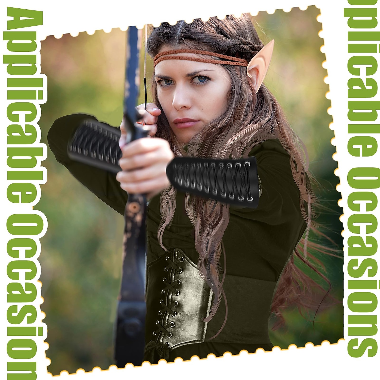 Retro Vintage Punk e gótico Medieval Vestidos Corpete Roupa Viking Ranger Elfo Tiro com arco Mulheres Viking Fantasia Dia Das Bruxas Carnaval Festa Casual / Diário LARP Adulto Vestido Cinto Meias de 2025 por $44.99 –P7