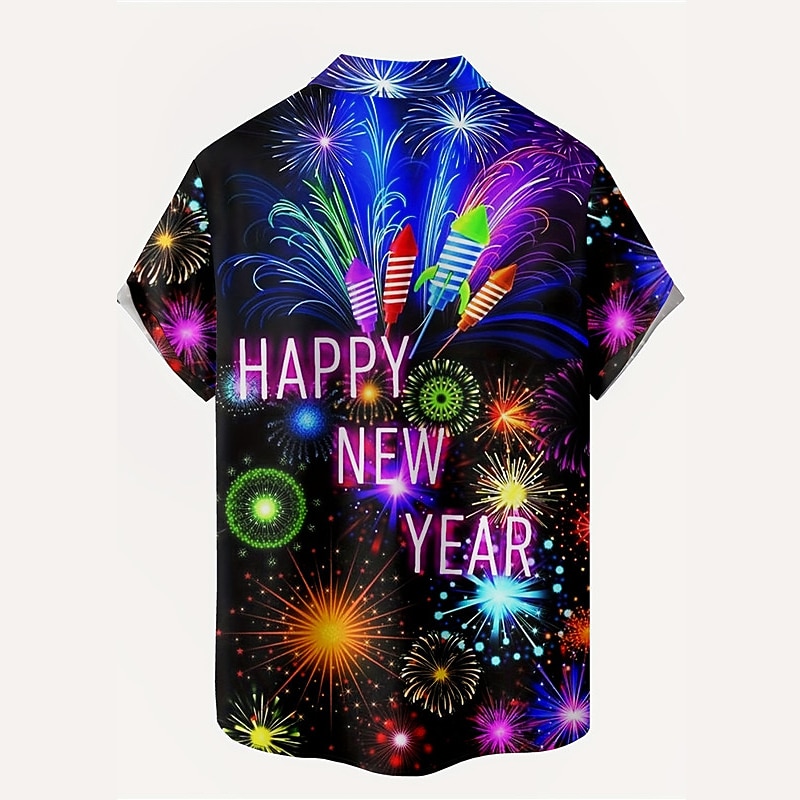 Chemises imprimées pour hommes avec scène de Noël, lettres, tenue décontractée, tenue quotidienne, sortie, week-end, automne / automne, manches courtes, violet, s, m, l, tissu extensible dans les 4 de 2025 ? $24.99 –P2