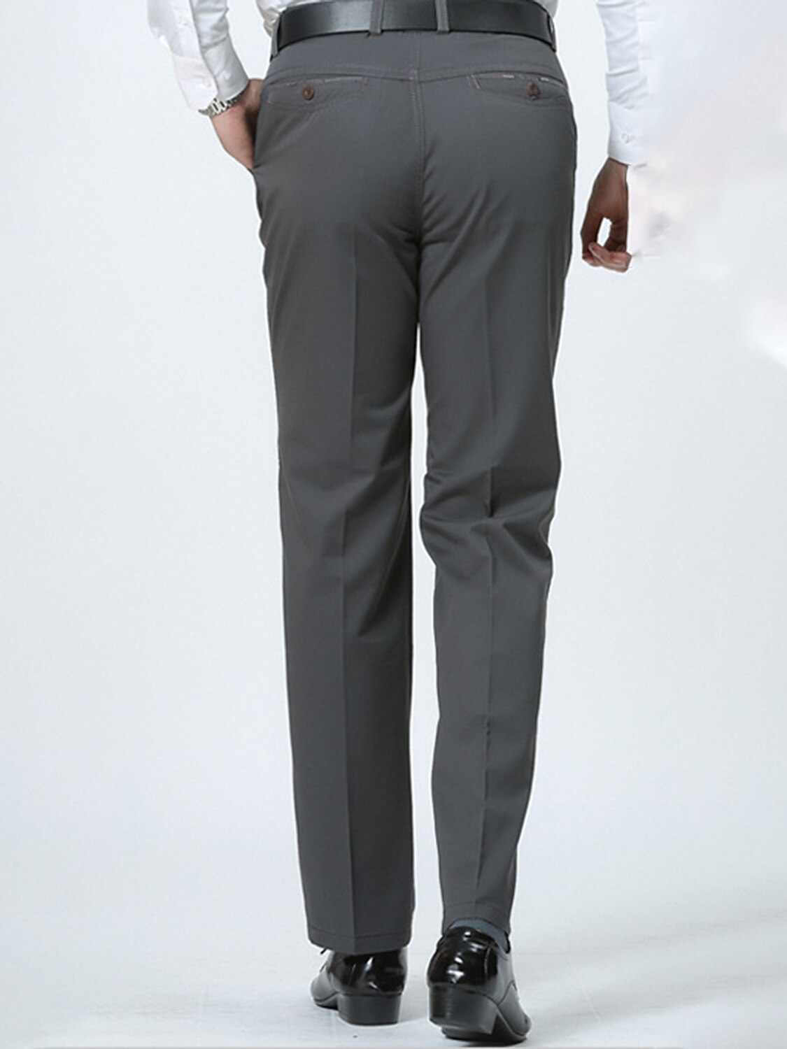 Per uomo Laurea Pantaloni Chinos Pantaloni chino Tasca Gamba Dritta Semplice Comodità Traspirante All'aperto Quotidiano Uscire Moda Casual Cáqui Escuro Nero del 2025 a $18.99 –P10