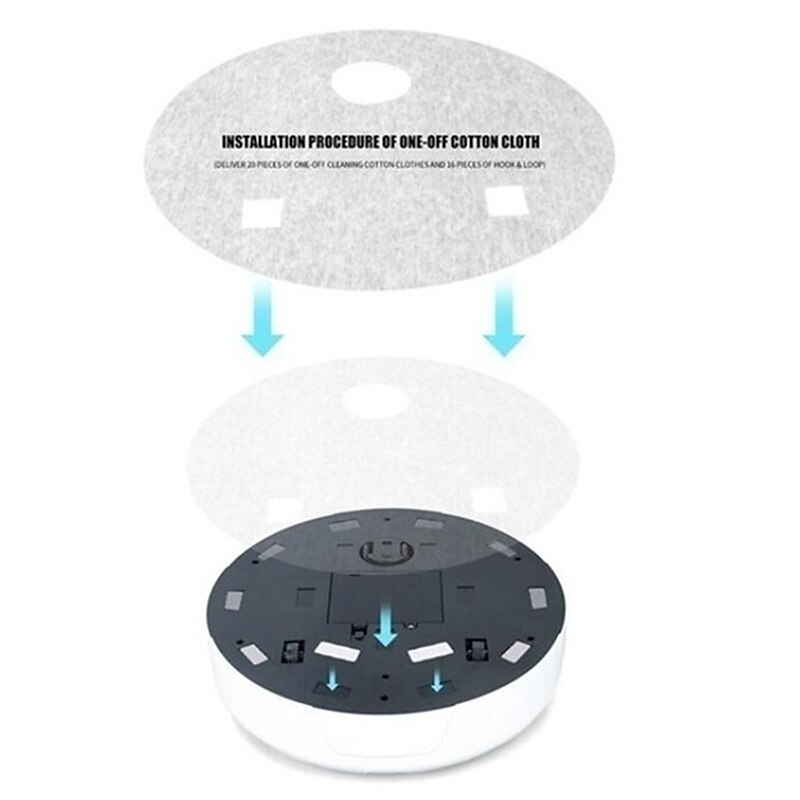 Automatic Smart Household Mopping Sweeping Machine Robot Cleaner Vacuum Floor Dust Hair USB/Battery 2025 - $22.99 –P6