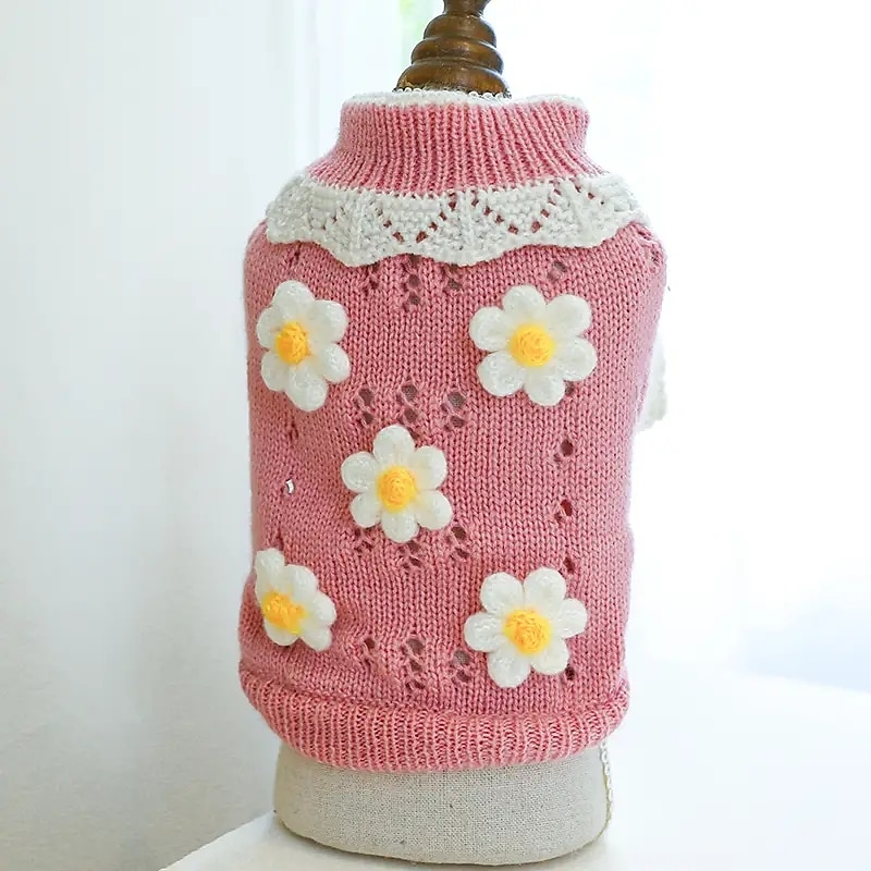 Psy Koty Sweter Śłodkie Codzienny Zima Ciepłe Oddychający Miękka Zmywalny Wygodny Na zewnątrz Codzienne Ubranka dla psów for Bichon frise Szpic miniaturowy szczeniaków i młodych kotów Motyl Small 2025 - $23.99 –P8