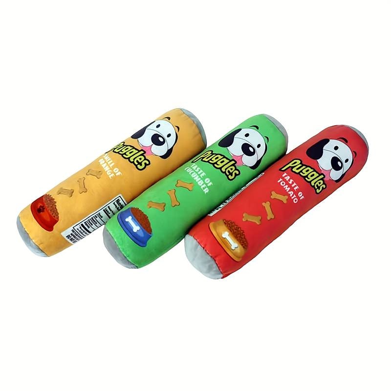 Brinquedos para roer Brinquedos Felpudos Brinquedo interativo Squeak Toy com Durável Liberando Pressão Pet Training Brinquedo para corda de dentição Brinquedo de dentição para Cachorros Gatos de 2025 por $10.99 –P2