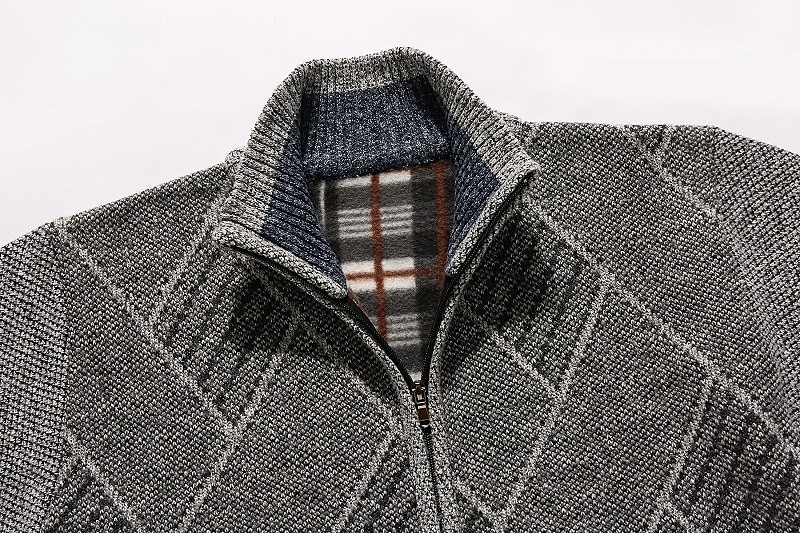 Homme Pull Chandail Gilet Cardigan Pull Zippé Pull Veste A côtes Tricoter Découpé Tricoté Géométrique Mao Guêtres Moderne contemporain Usage quotidien Sortie Vêtement Tenue Hiver bleu marine Gris de 2025 ? $23.99 –P2