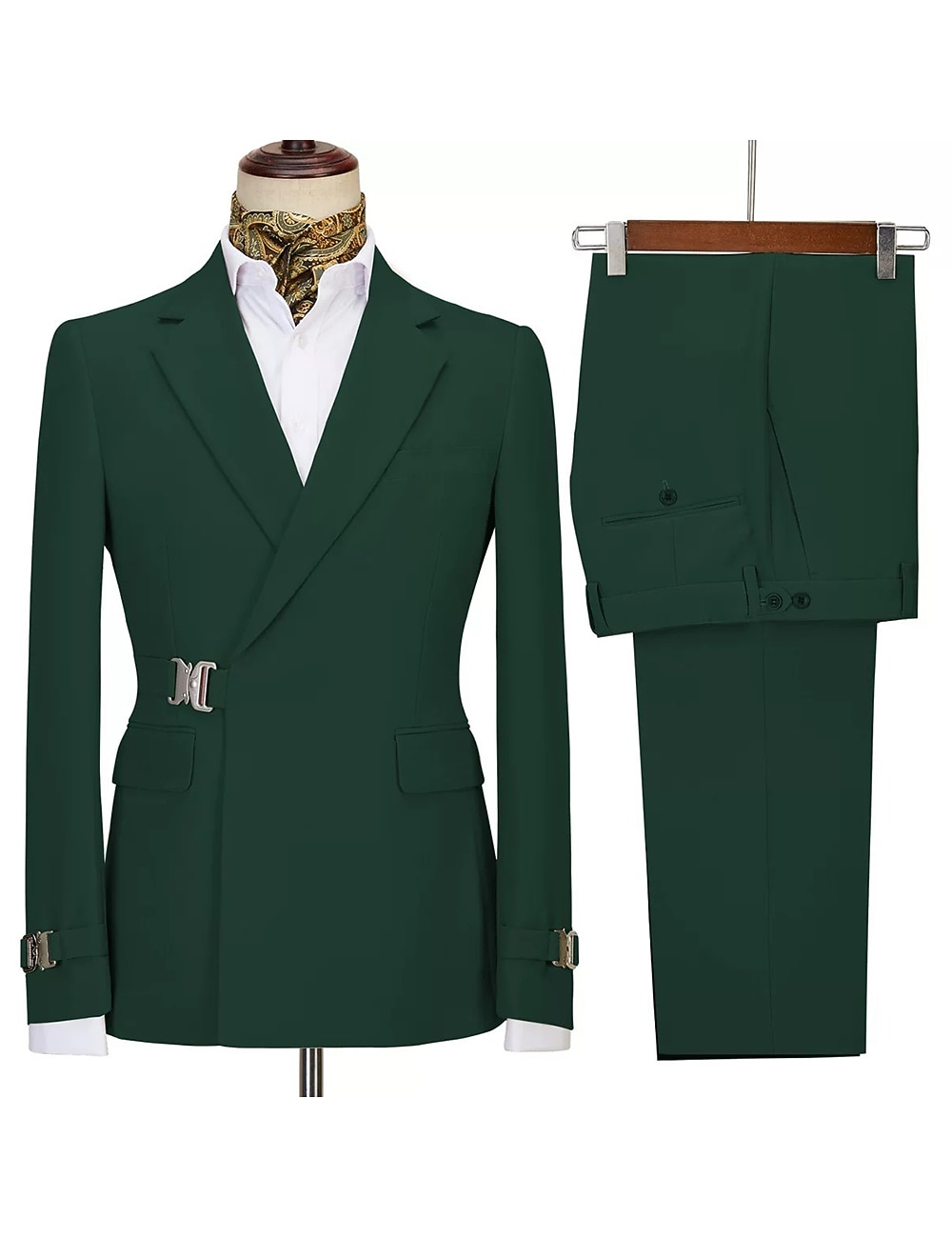 Мужской Смокинги Костюмы Для вечеринок Свадьба Черный Розовый Весна, осень, зима, лето Костюм Острый Лацкан с тупым углом Однотонный Узкий крой Набор из 2 предметов Однобортный с 1 пуговицей 2026 - $122.99 –P4