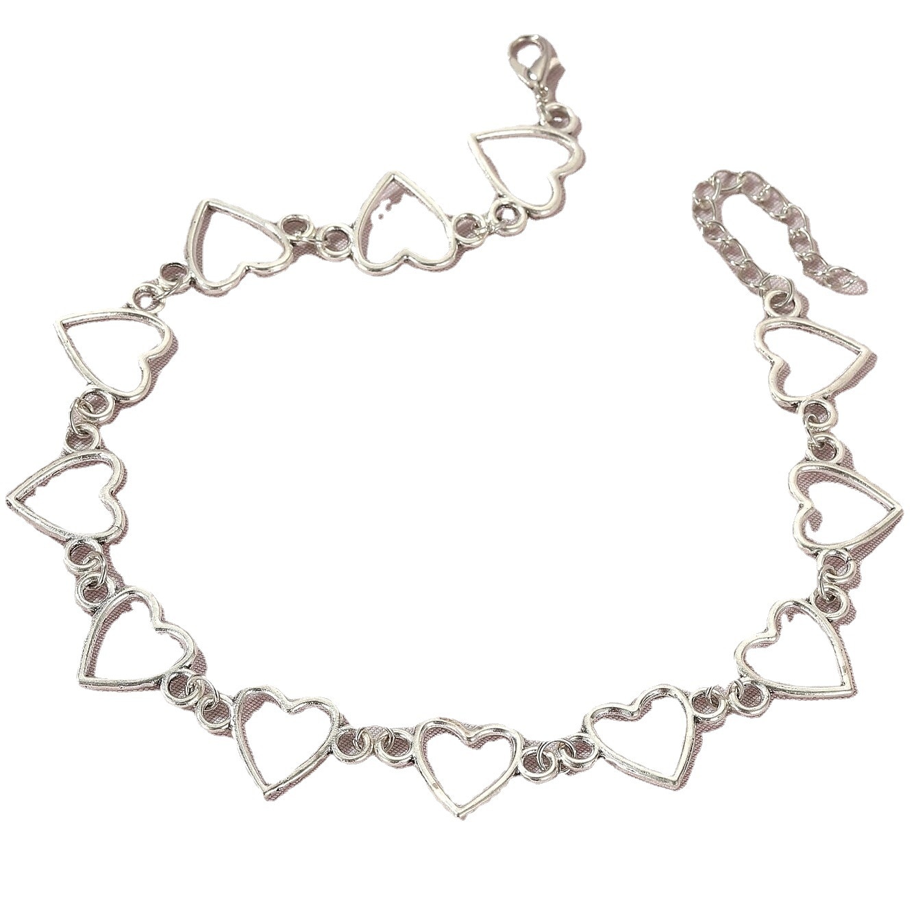 Kedje Halsband Hängehalsband For Dam Bröllop Fest / Kväll Födelsedagsfest Legering Fint Hjärta Stjärna 2025 - $7.49 –P5