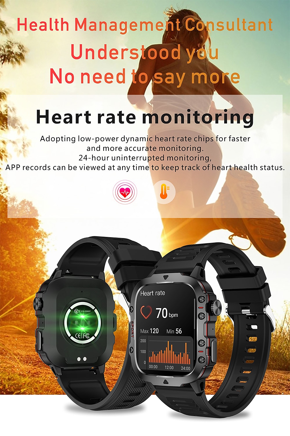 iMosi QX11 Smart Watch 1.96 inch Smartwatch Fitness Running Watch Bluetooth Pedometer Call Reminder Activity Tracker Compatible with Android iOS Women Men Hands-Free Calls Waterproof Media Control 2025 - $48.99 –P8