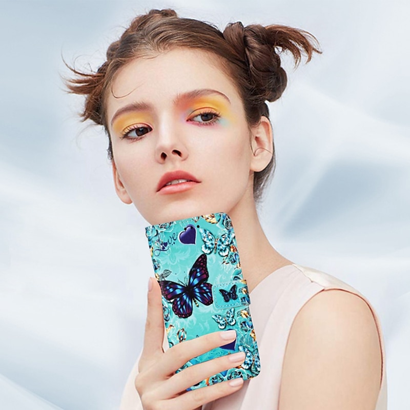 telefono Custodia Per Samsung Galaxy S24 S23 S22 S21 S20 Plus Ultra A54 A34 A14 A12 A32 Samsung A13 5G S25 Ultra Per retro Porta carte di credito Con supporto A calamita con cinturino da polso Retrò del 2025 a $19.99 –P7