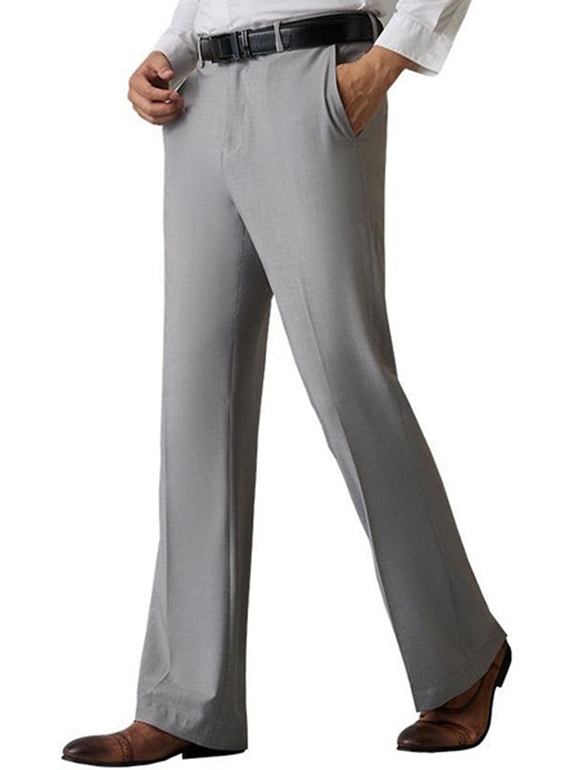 Men's Trousers Dress Pants Flared Pants Suit Pants Pocket Plain Comfort Soft Outdoor Daily Going out Fashion Casual Black White 2026 - $37.99 Men's Trousers Dress Pants Flared Pants Suit Pants Pocket Plain Comfort Soft Outdoor Daily Going out Fashion Casual Black White 2026 - $37.99