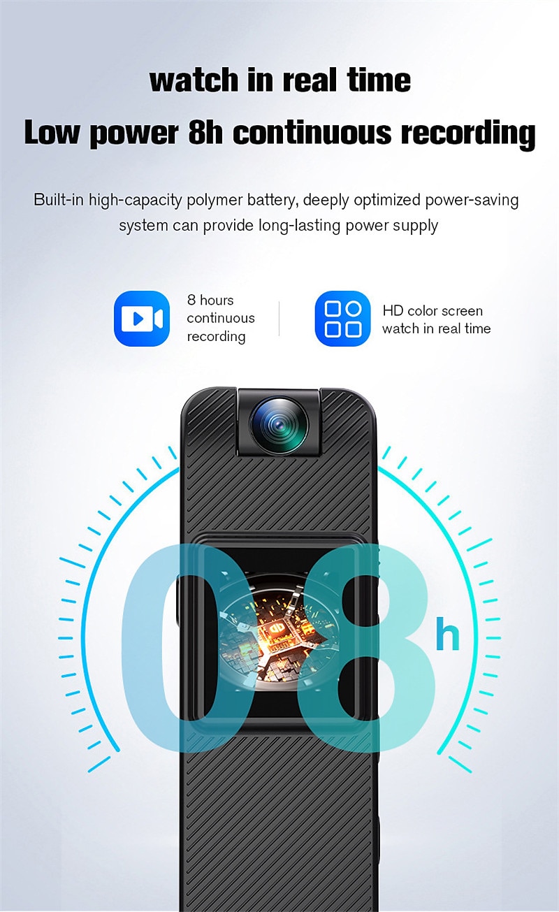 1080P Full HD Mini Camera Infrared Night Vision with LED Screen Small Bodycam Smart Security Sports DV Camcorder Car DV 2025 - $44.99 –P5
