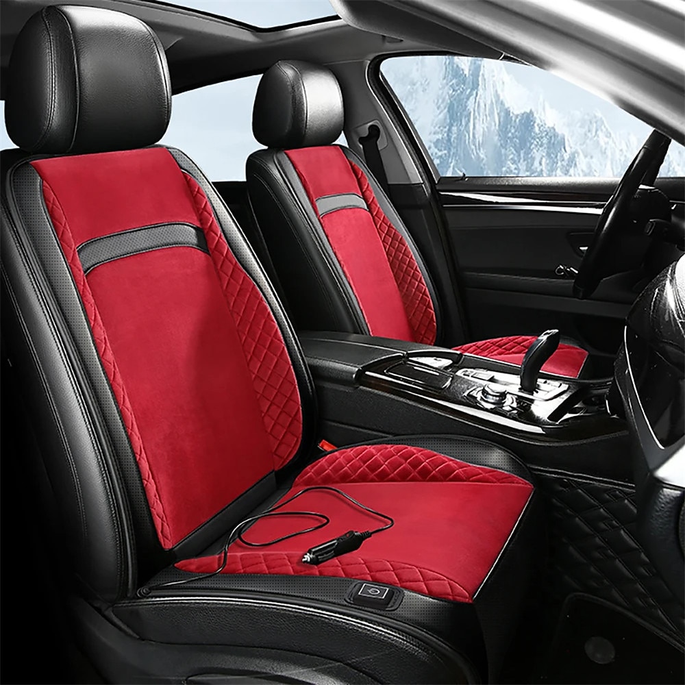 Heated Car Seat Cover Winter Warm Fast Heating Pad, Washable Car Seat Cushion, Universal Fit 2025 - $56.99 –P3