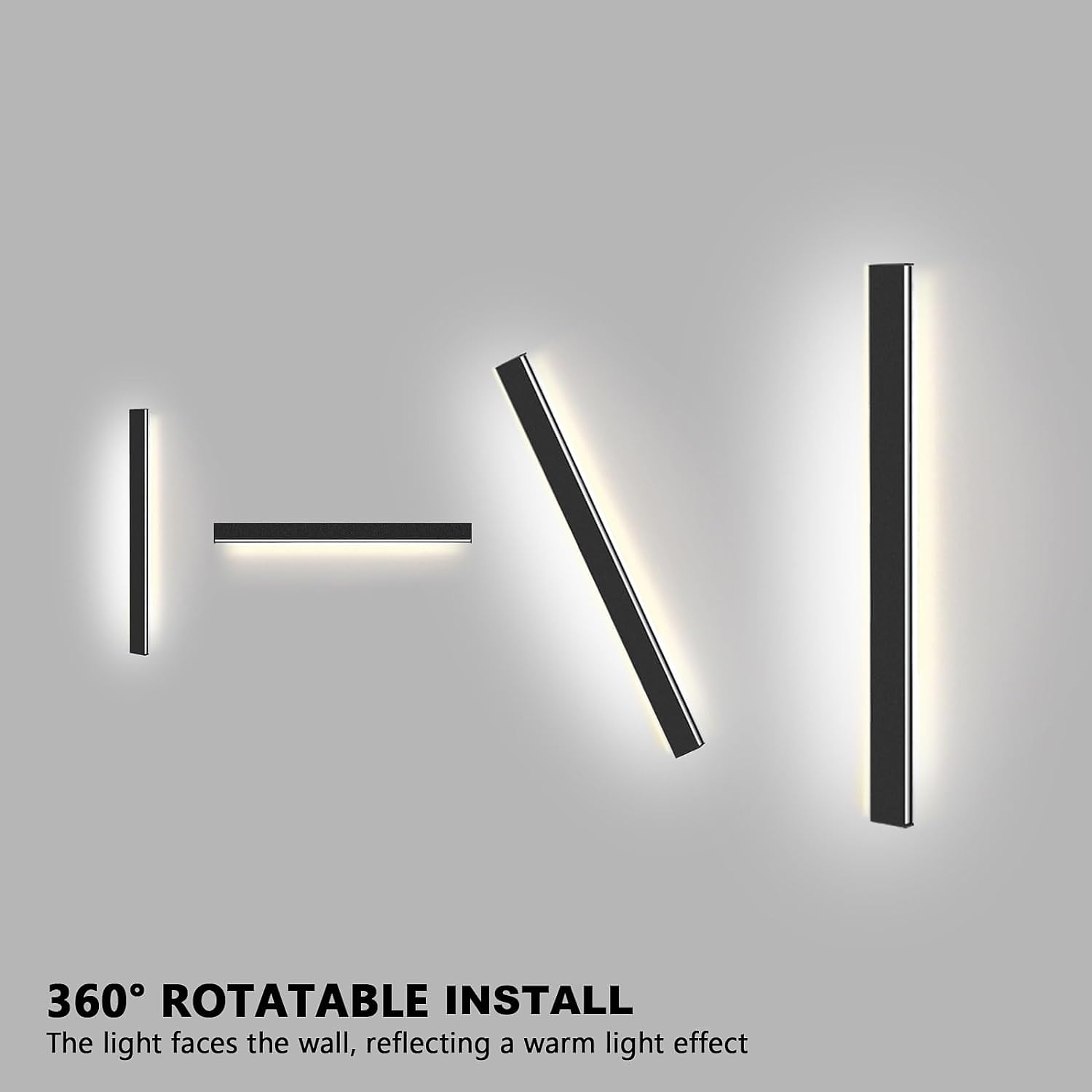 Ultrathin Up and Down LED Wall Lights Single Installation of Two Black LED Wall Lamps Modern Wall Lamp Lndoor Wall Lamp Wall Decoration AC110V AC220 2025 - $59.99 –P2