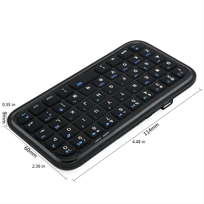 2025年 ワイヤレスキーボードミニ静音キーボード充電式リチウム電池 bt キーボードタブレット電話用  コレクション – $23.99 –P7