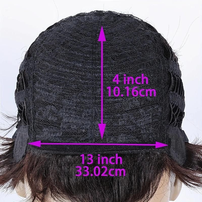 Men's Short Wigs 6 Inch Short Dark Brown Wigs Synthetic Straight Layered Wigs For Daily Cosplay Party Costume Wear 2026 - $23.99 –P6