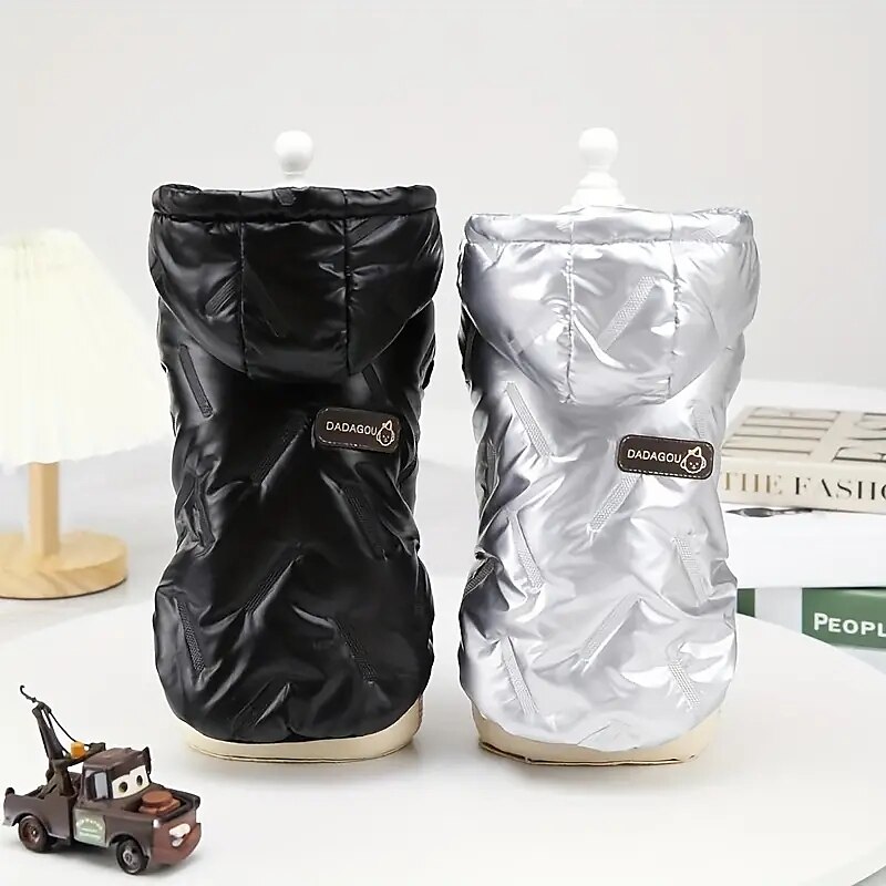 Cachorros Gatos Casacos Jaqueta Moda Casual Inverno Prova-de-Água Quente Respirável Macio Lavável Ao ar livre Casual / Diário Roupas para cães for Bichon Frise Pomerânia Animais de Pequeno Porte de 2025 por $20.99 –P4