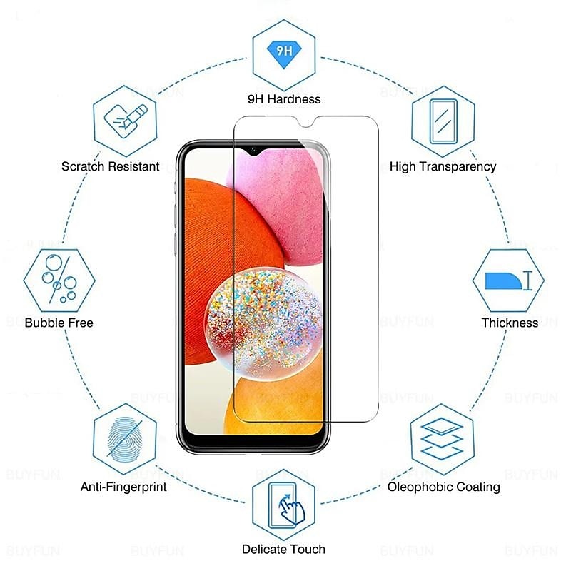 5 stuks Scherm Beschermer Voor Samsung Galaxy S24 Ultra Plus S23 S22 S21 S20 Ultra Plus FE S25 Ultra Gehard Glas 9H-hardheid Anti-vingerafdrukken High-Definition (HD) Explosieveilige 3D 2025 - $12.99 –P6