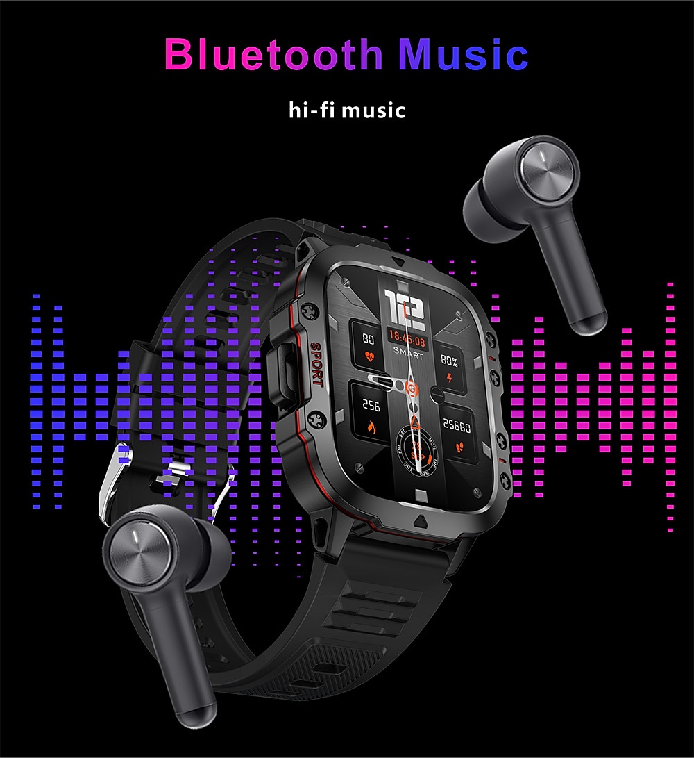 iMosi QX11 Smart Watch 1.96 inch Smartwatch Fitness Running Watch Bluetooth Pedometer Call Reminder Activity Tracker Compatible with Android iOS Women Men Hands-Free Calls Waterproof Media Control 2025 - $48.99 –P13