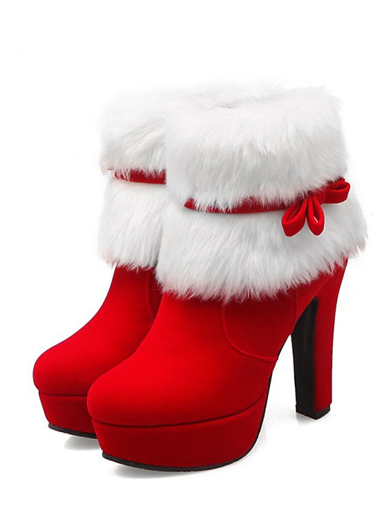 Botas Mujer Navidad Nochebuena Vintage Zapatos 2025 - $46.99 –P3
