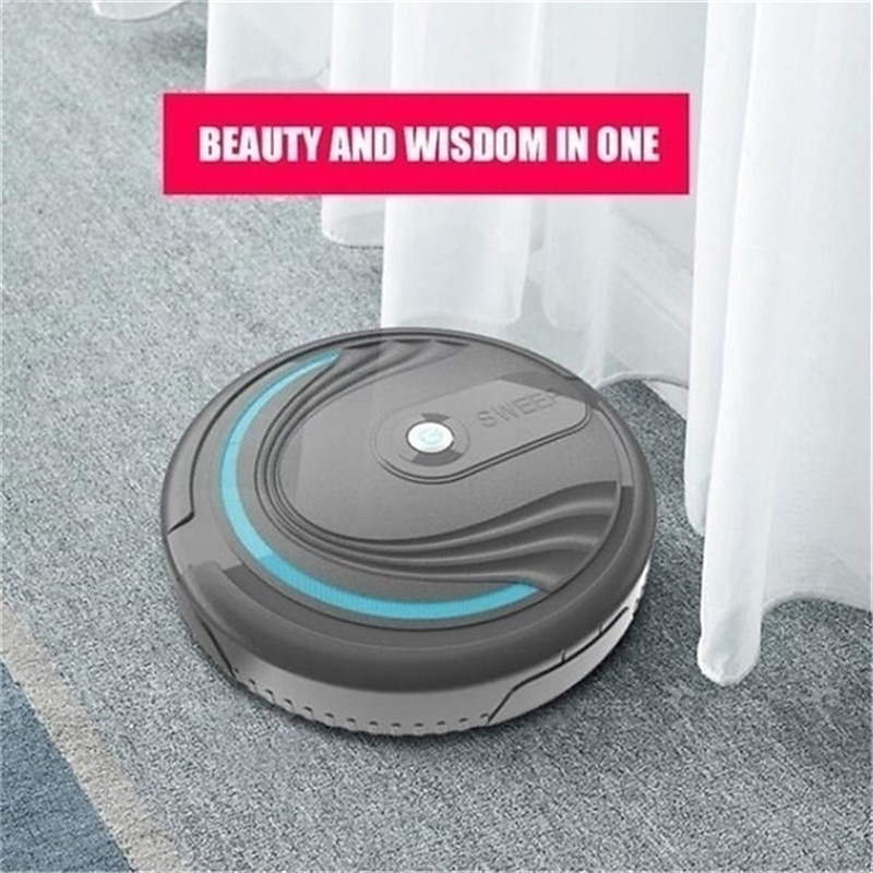 Automatic Smart Household Mopping Sweeping Machine Robot Cleaner Vacuum Floor Dust Hair USB/Battery 2025 - $22.99 –P2
