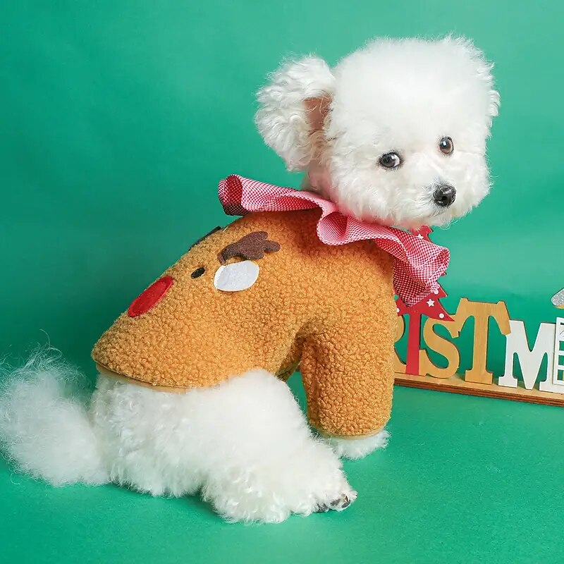 Chien Chat Manteau Veste Mignon Occasionnel Hiver Chaud Respirant Doux Lavable Confortable Extérieur Décontracté Quotidien Vêtements pour Chiens for Bichon Frisé Spitz Nain Bébé Animal Papillon Petit de 2025 ? $20.99 –P2
